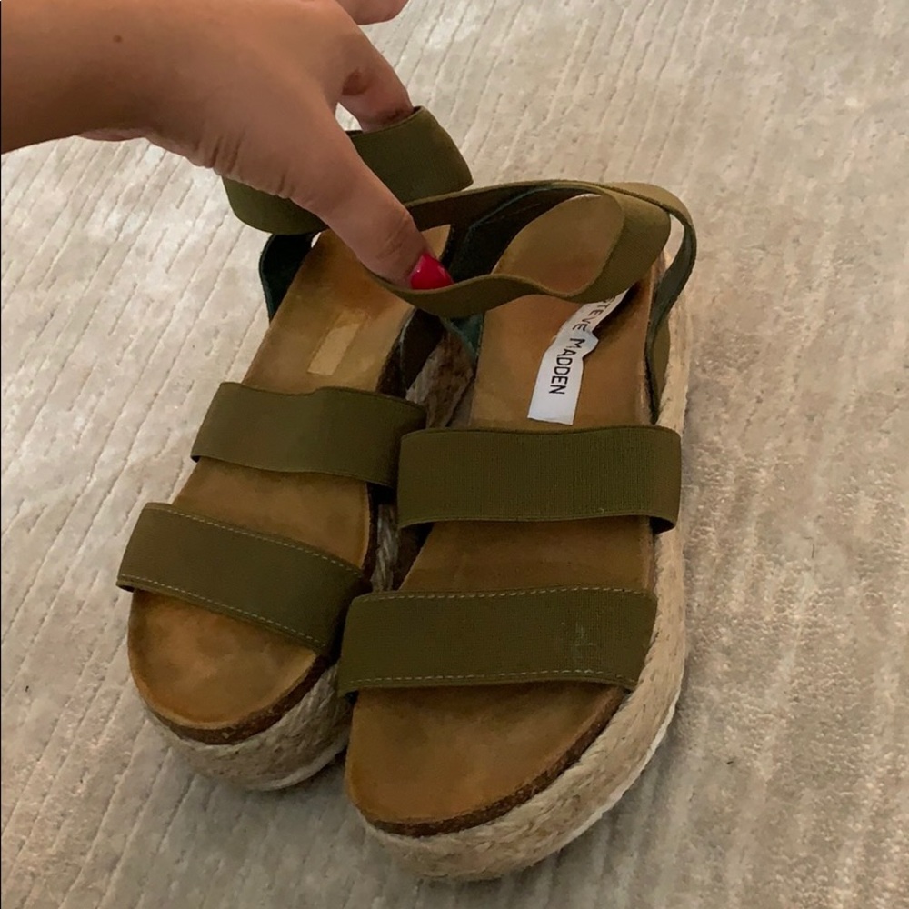 Steve Madden Kimmie Flatform Espadrille Sandals